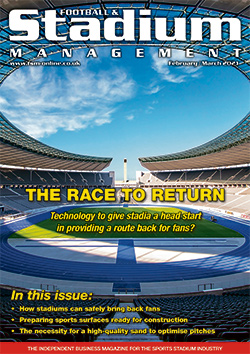 Football & Stadium Management (FSM) February March 2021 front cover